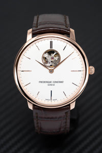 Thumbnail for Frederique Constant Watch Slimline Heart Beat Automatic Rose Gold PVD FC-312V4S4
