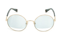 Thumbnail for Furla Women's Sunglasses Round Gold/Blue SFU235 300V