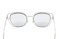 Thumbnail for Furla Women's Sunglasses Cat Eye Silver SFU246 579X