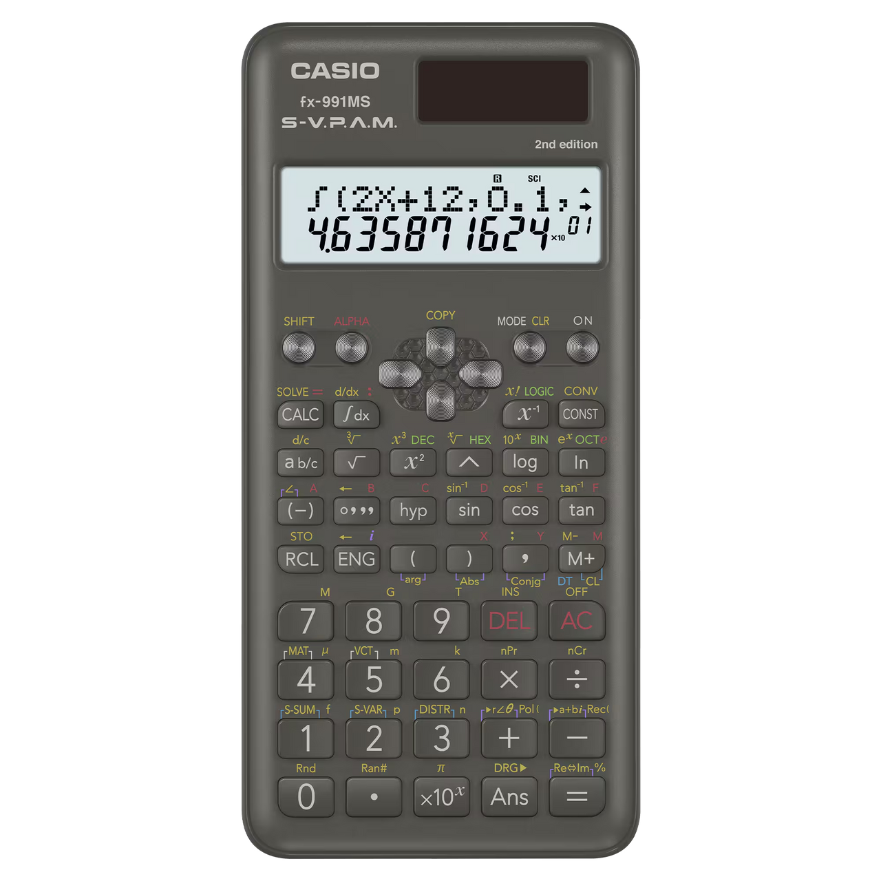 Casio Scientific Calculator FX-991MS 2nd Edition 2-Line Display