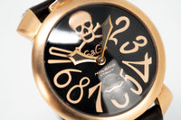 Thumbnail for Gagà Milano Manuale 48mm Men's Watch Rose Gold Skull 5011.ART01S