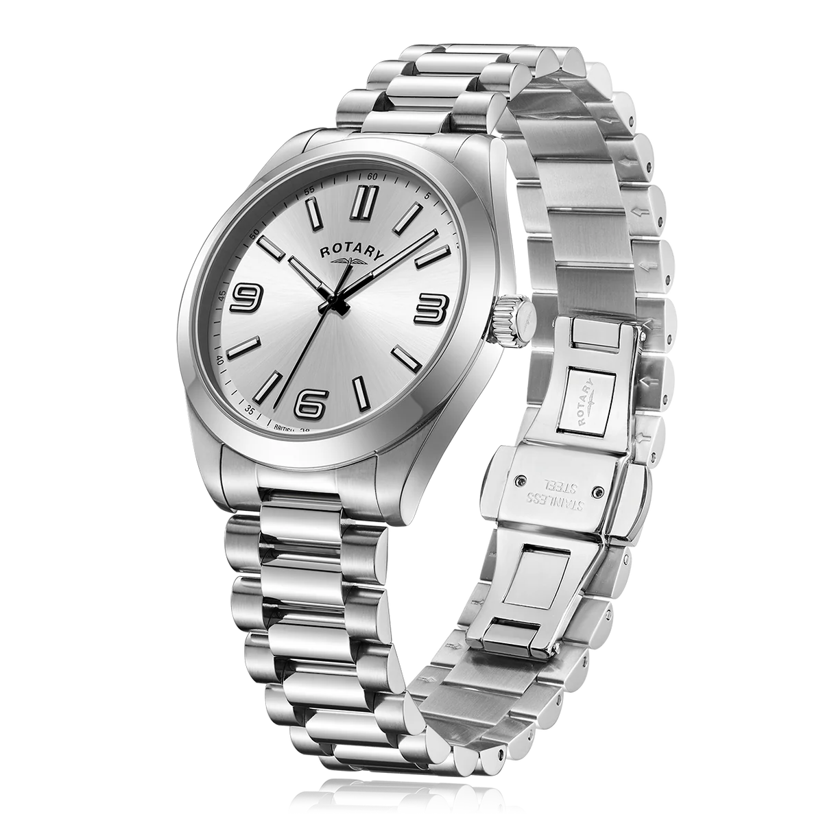 Rotary Heritage Sport Men's Silver Watch GB05770/62