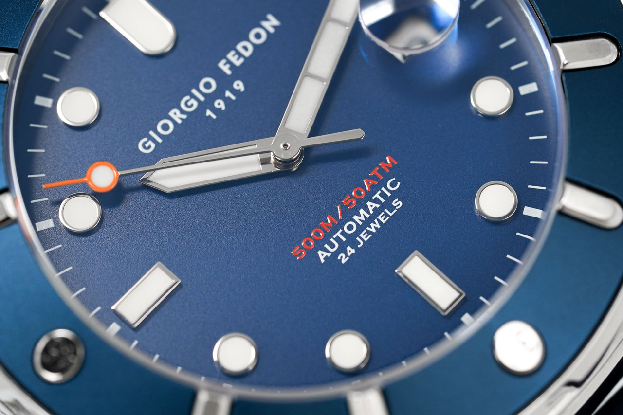Giorgio Fedon Men's Watch Aquamarine III Blue GFCU002