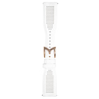 Thumbnail for Gagà Milano Manuale 48mm Mesh Silicone White Watch Strap