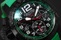 Thumbnail for Graham Chronofighter Superlight Green Rubber