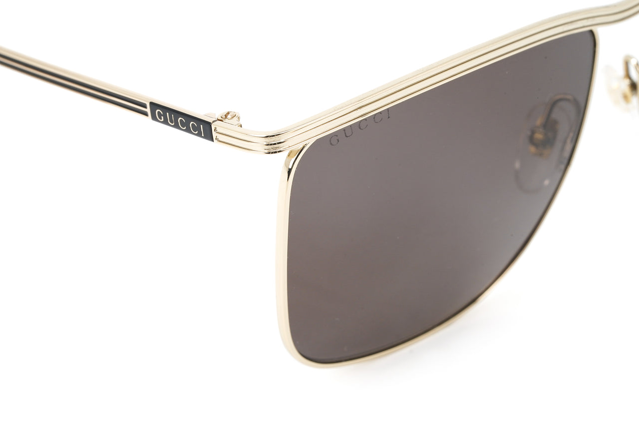 Gucci Men's Sunglasses Classic Square Gold GG0821S-001 62