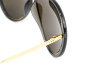 Thumbnail for Gucci Unisex Sunglasses Oversized Pilot Black Gold GG0904S-001 61
