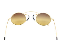 Thumbnail for Gucci Women's Sunglasses Round Gold GG0991S-003 44