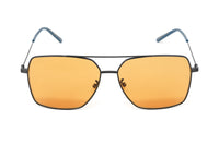 Thumbnail for Gucci Men's Sunglasses Square Pilot Black Orange GG1053SK-003 61