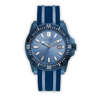 Thumbnail for Guess Crew Men's Watch Blue PVD GW0055G2