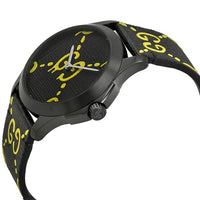 Thumbnail for Gucci Watch G-Timeless 38mm Ghost Black Yellow YA1264019