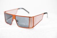 Thumbnail for Jeremy Scott Unisex Sunglasses Corner Office Orange Special Edition