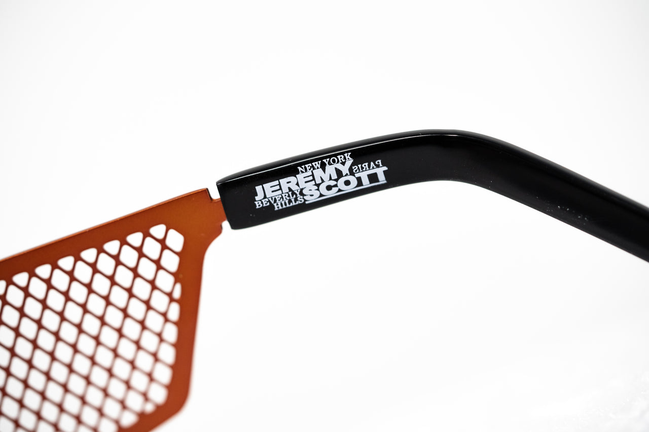Jeremy Scott Unisex Sunglasses Corner Office Orange Special Edition