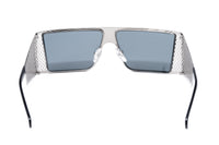 Thumbnail for Jeremy Scott Unisex Sunglasses Corner Office Silver Special Edition