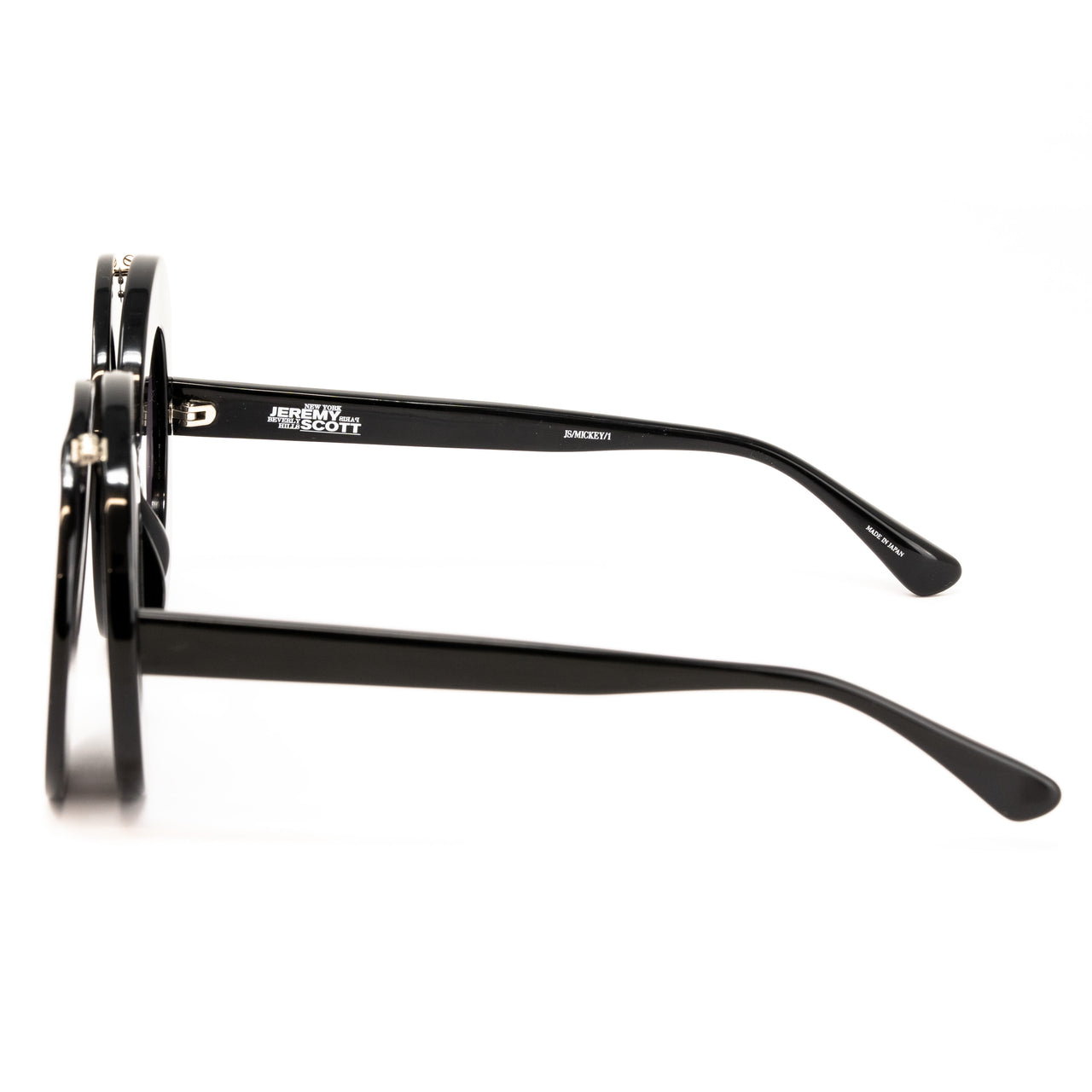 Jeremy Scott x Linda Farrow Black Mickey Sunglasses JSMICKEYSUN