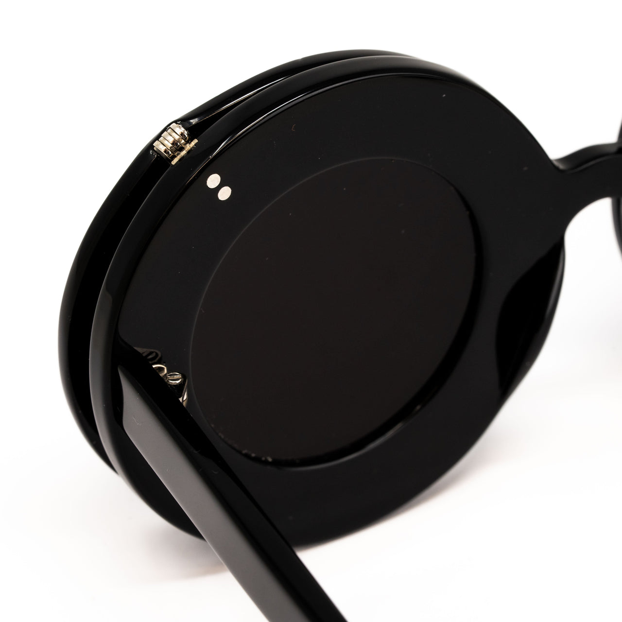 Jeremy Scott x Linda Farrow Black Mickey Sunglasses JSMICKEYSUN