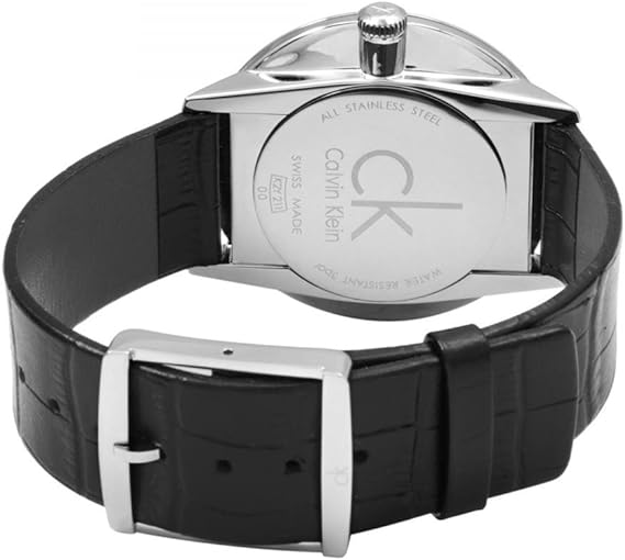 Calvin Klein Watch Accent Dress Watch Black Silver K2Y211C3