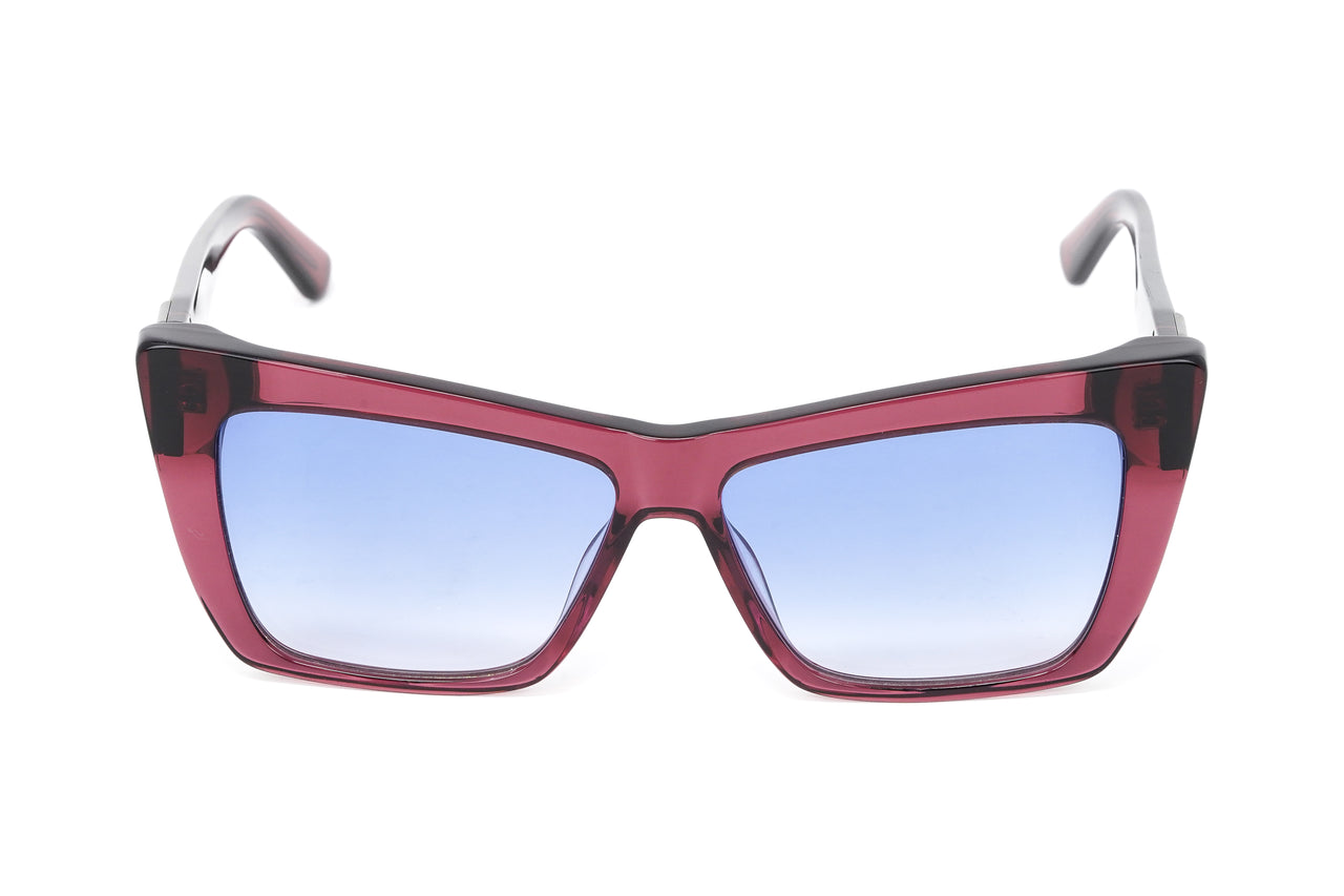 Karl Lagerfeld Women's Sunglasses Cat Eye Burgundy KL 6011S 604