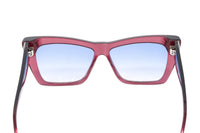 Thumbnail for Karl Lagerfeld Women's Sunglasses Cat Eye Burgundy KL 6011S 604