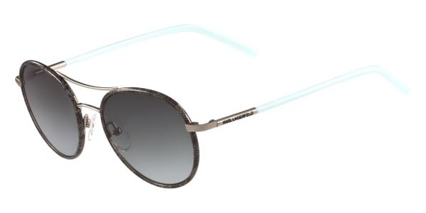 Karl Lagerfeld Women's Sunglasses Pilot Silver KL241S 513