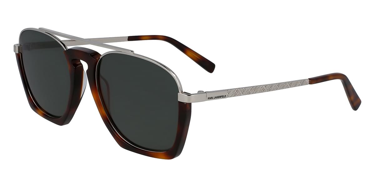 Karl Lagerfeld Women's Sunglasses Pilot Tortoise/Steel KL 274S 510