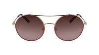 Thumbnail for Karl Lagerfeld Women's Sunglasses Pilot Gold/Brown KL283S 506