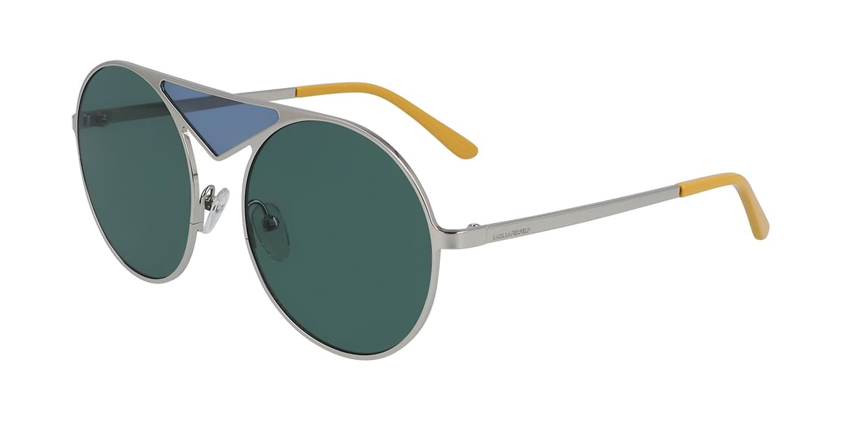 Karl Lagerfeld Women's Sunglasses Pilot Silver/Blue KL 310S 045