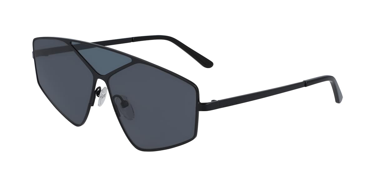 Karl Lagerfeld Women's Sunglasses Angular Pilot Black/Blue KL 311S 002