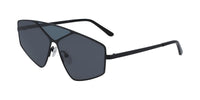 Thumbnail for Karl Lagerfeld Women's Sunglasses Angular Pilot Black/Blue KL 311S 002