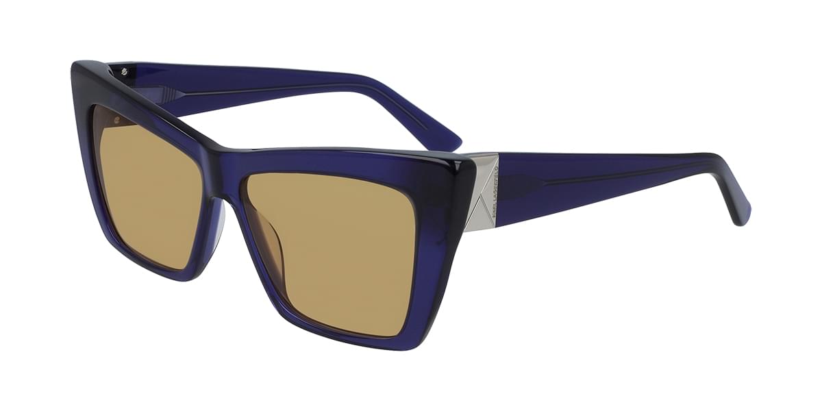 Karl Lagerfeld Women's Sunglasses Cat Eye Blue KL 6011S 424