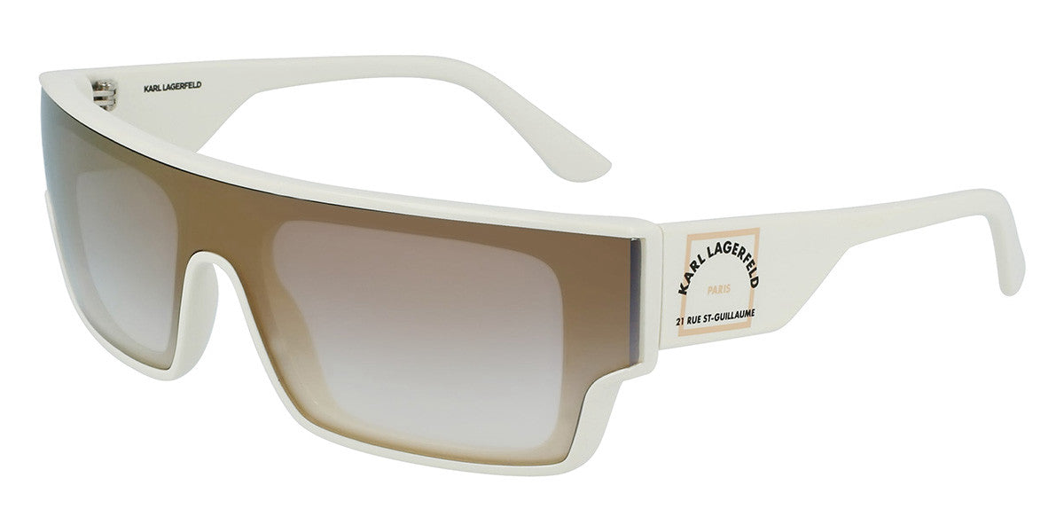 Karl Lagerfeld Unisex Sunglasses Rectangular Shield KL 6062S 105