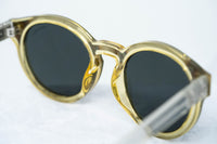 Thumbnail for Kris Van Assche Sunglasses Round Yellow Clear and Grey