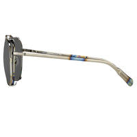 Thumbnail for Kris Van Assche x Linda Farrow Steel Sunglasses KVA89C1SUN
