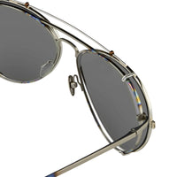 Thumbnail for Kris Van Assche x Linda Farrow Steel Sunglasses KVA89C1SUN