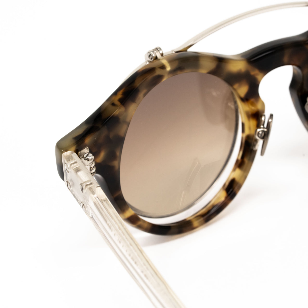 Kris Van Assche x Linda Farrow Tortoiseshell Sunglasses KVA13C1SUN