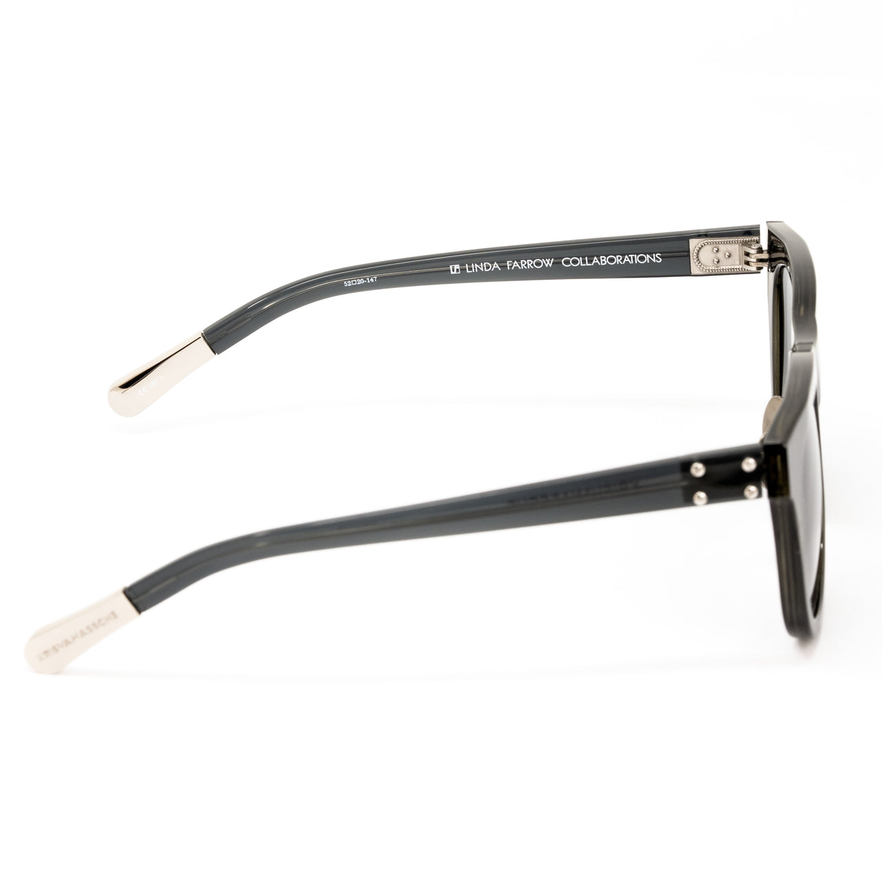 Kris Van Assche x Linda Farrow Black Sunglasses KVA14C15SUN
