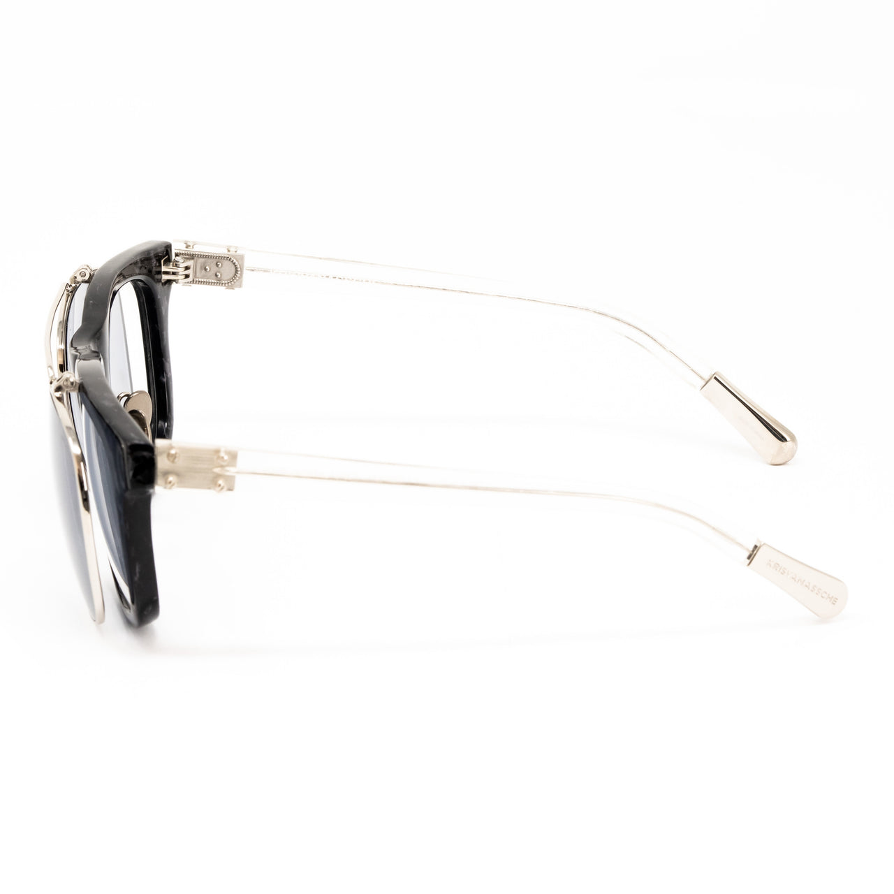 Kris Van Assche x Linda Farrow Black Sunglasses KVA14C2SUN