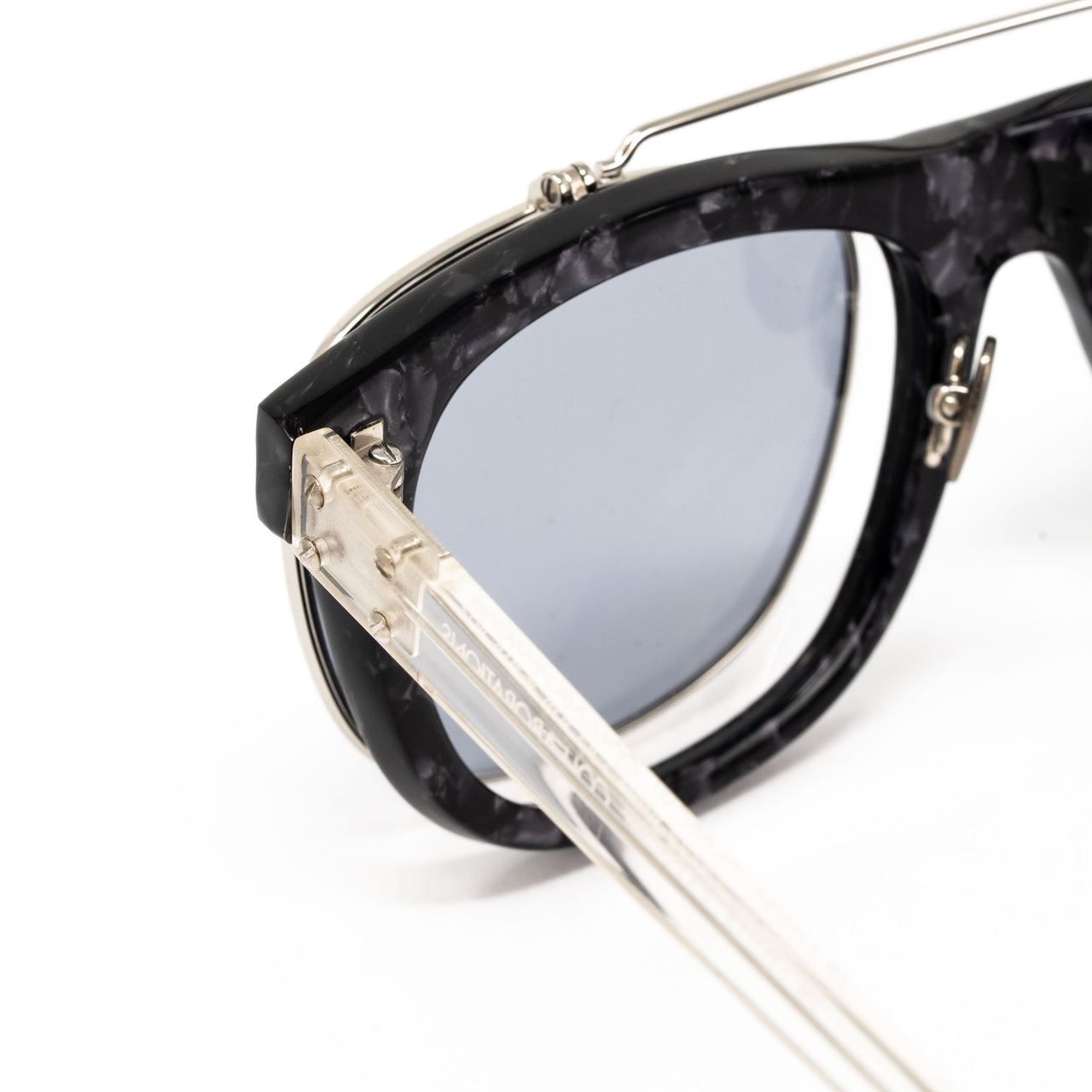 Kris Van Assche x Linda Farrow Black Sunglasses KVA14C2SUN