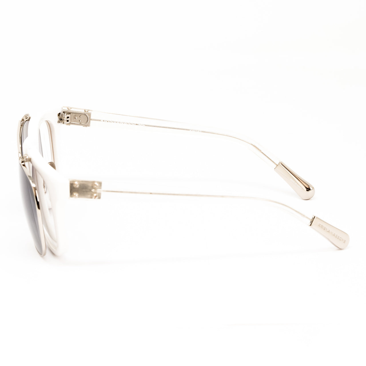Kris Van Assche x Linda Farrow White Sunglasses KVA14C3SUN