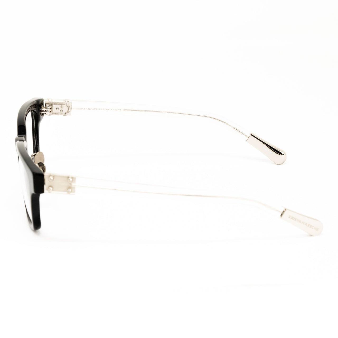 Kris Van Assche x Linda Farrow Black Eyeglasses KVA18C6OPT