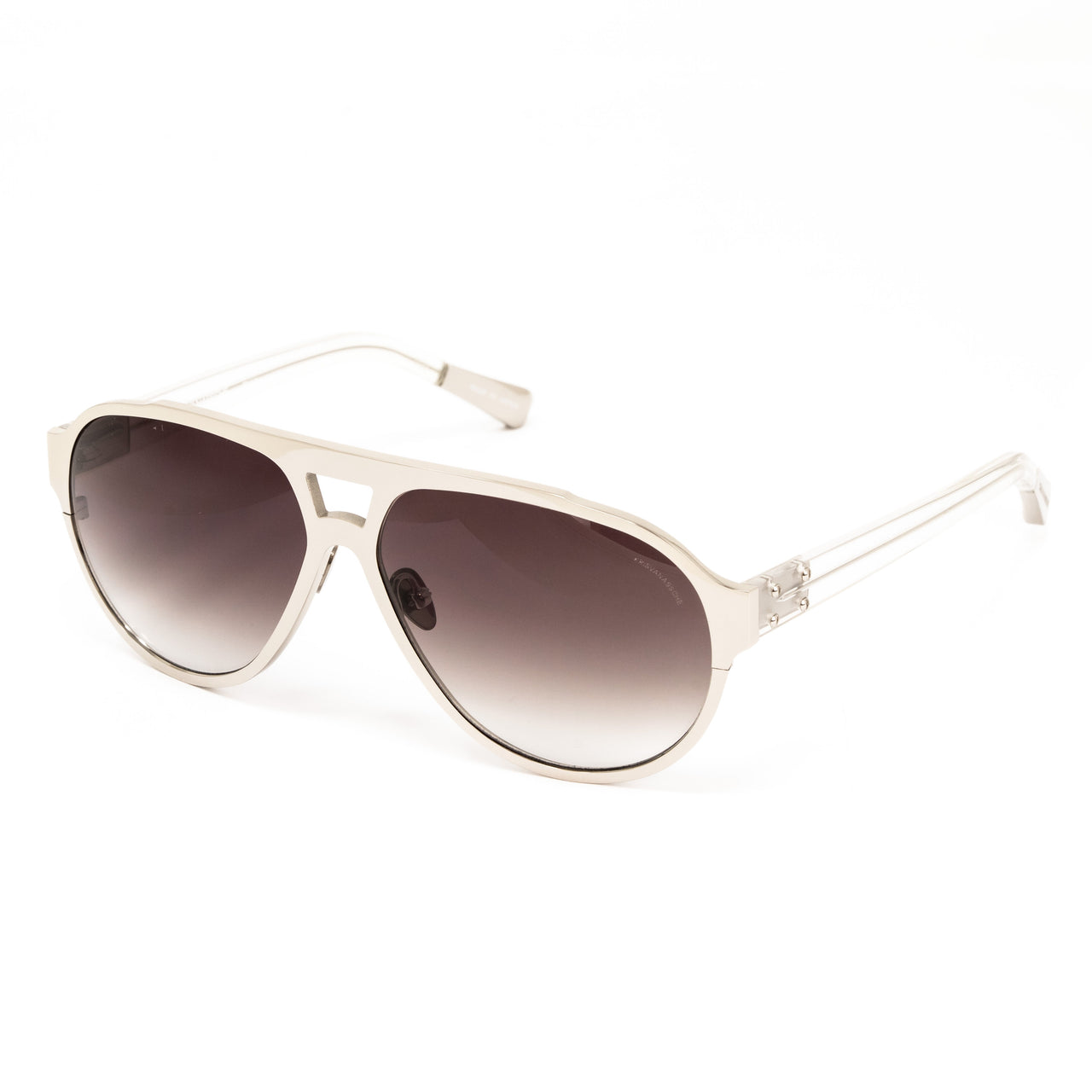 Kris Van Assche x Linda Farrow Silver Sunglasses KVA1C4SUN