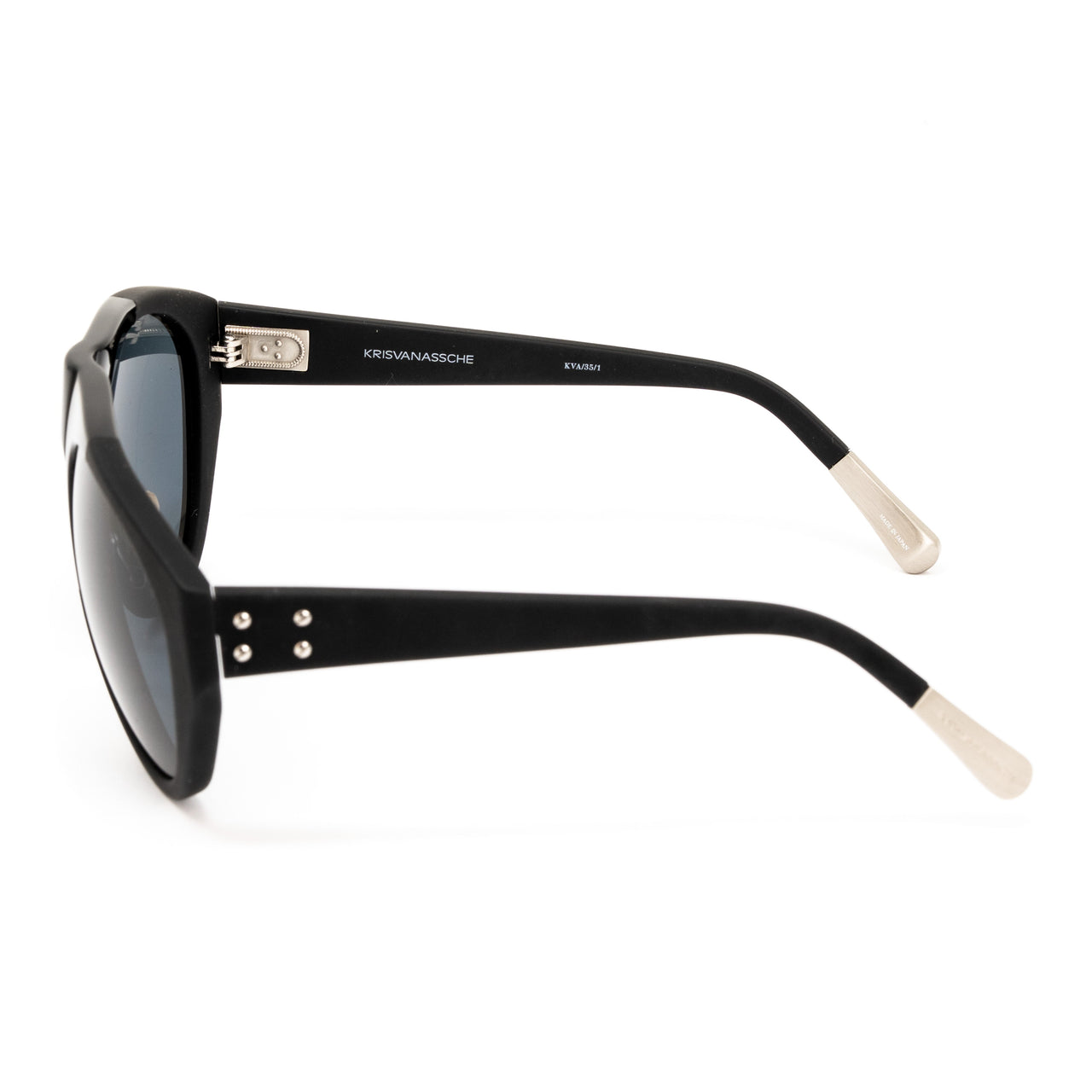 Kris Van Assche x Linda Farrow Black Sunglasses KVA35C1SUN
