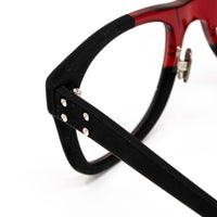 Thumbnail for Kris Van Assche x Linda Farrow Black and Red Sunglasses KVA37C5OPT