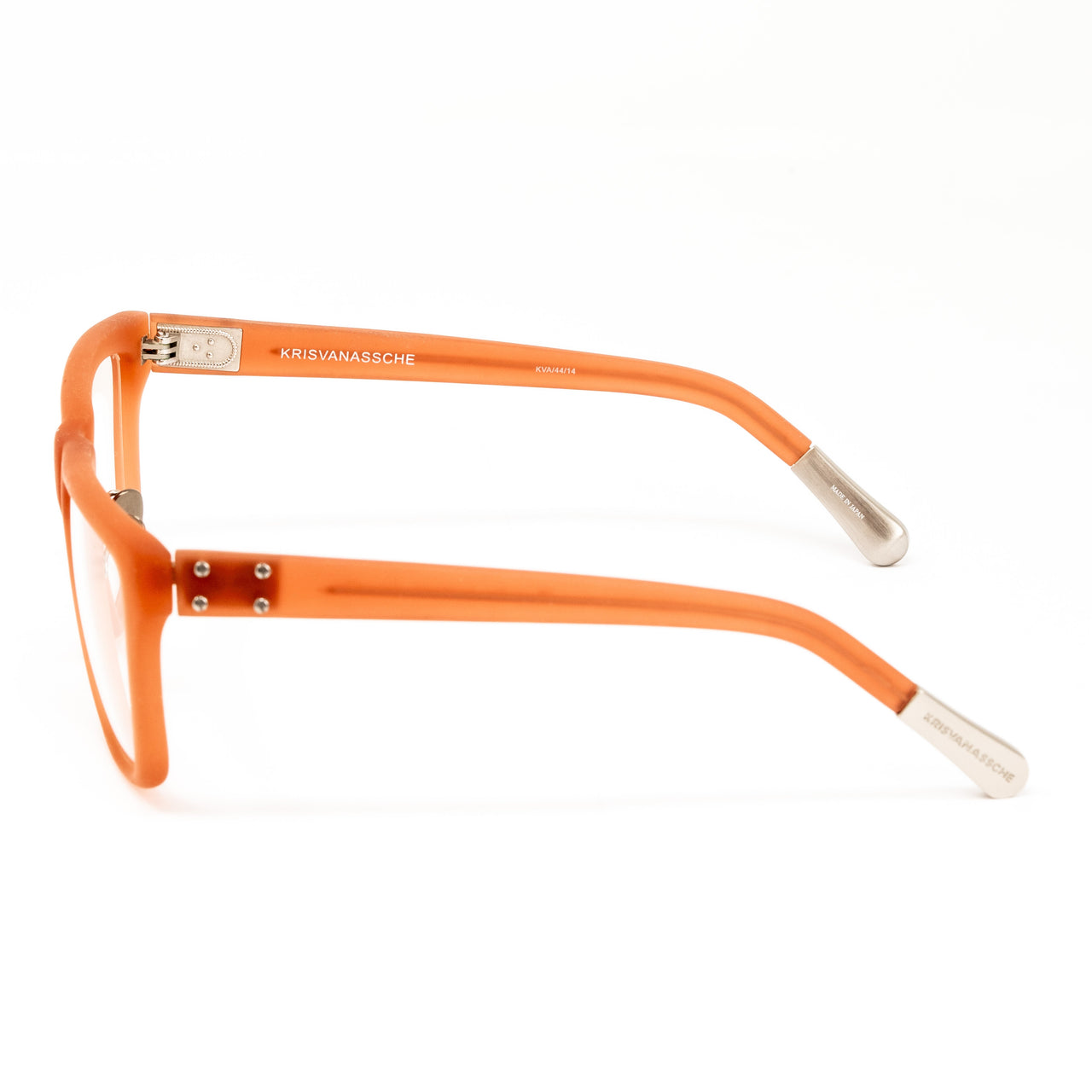 Kris Van Assche x Linda Farrow Orange Eyeglasses KVA44C14OPT