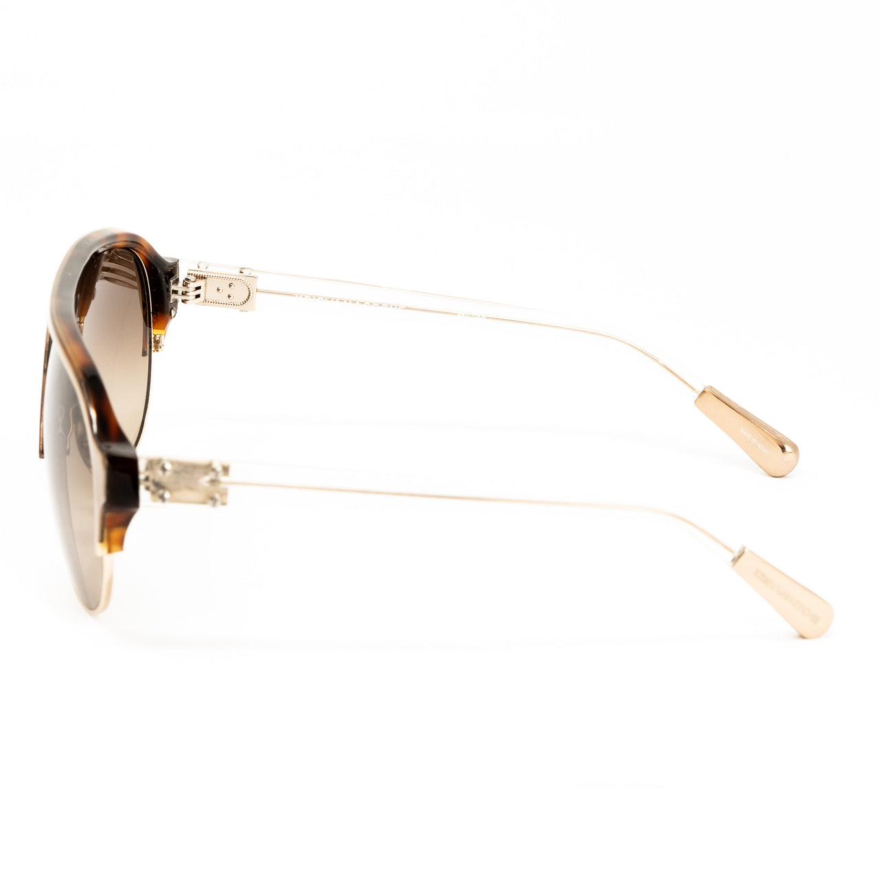 Kris Van Assche x Linda Farrow Tortoiseshell Sunglasses KVA49C3SUN