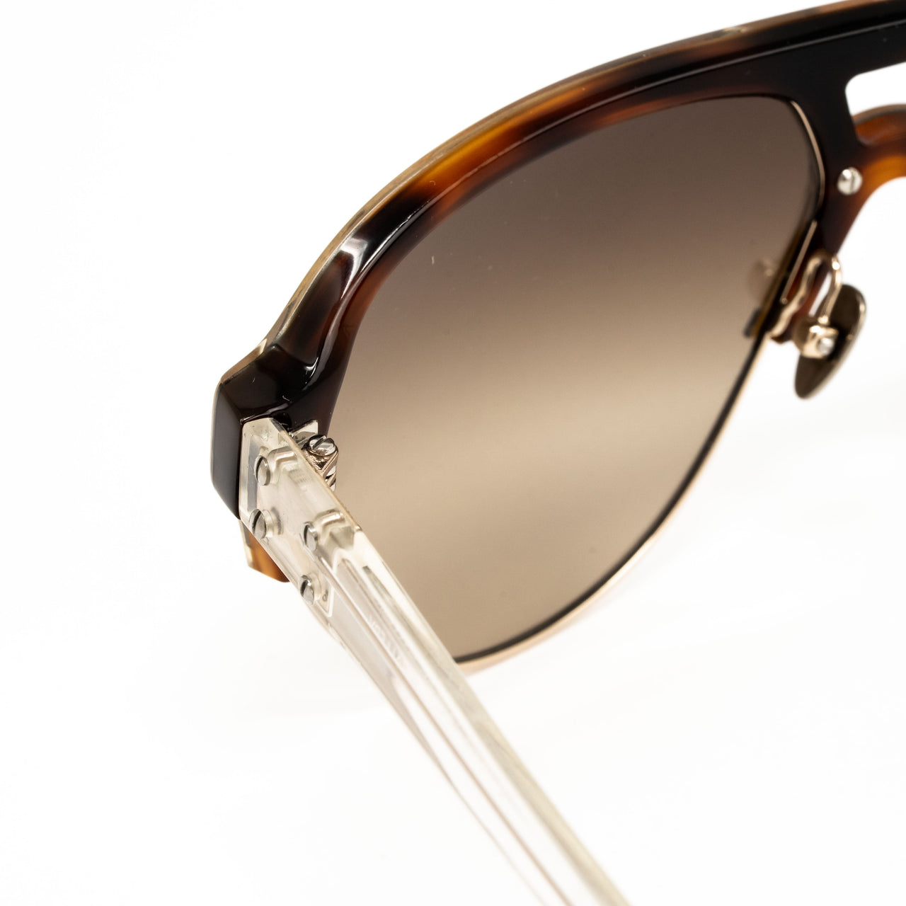 Kris Van Assche x Linda Farrow Tortoiseshell Sunglasses KVA49C3SUN