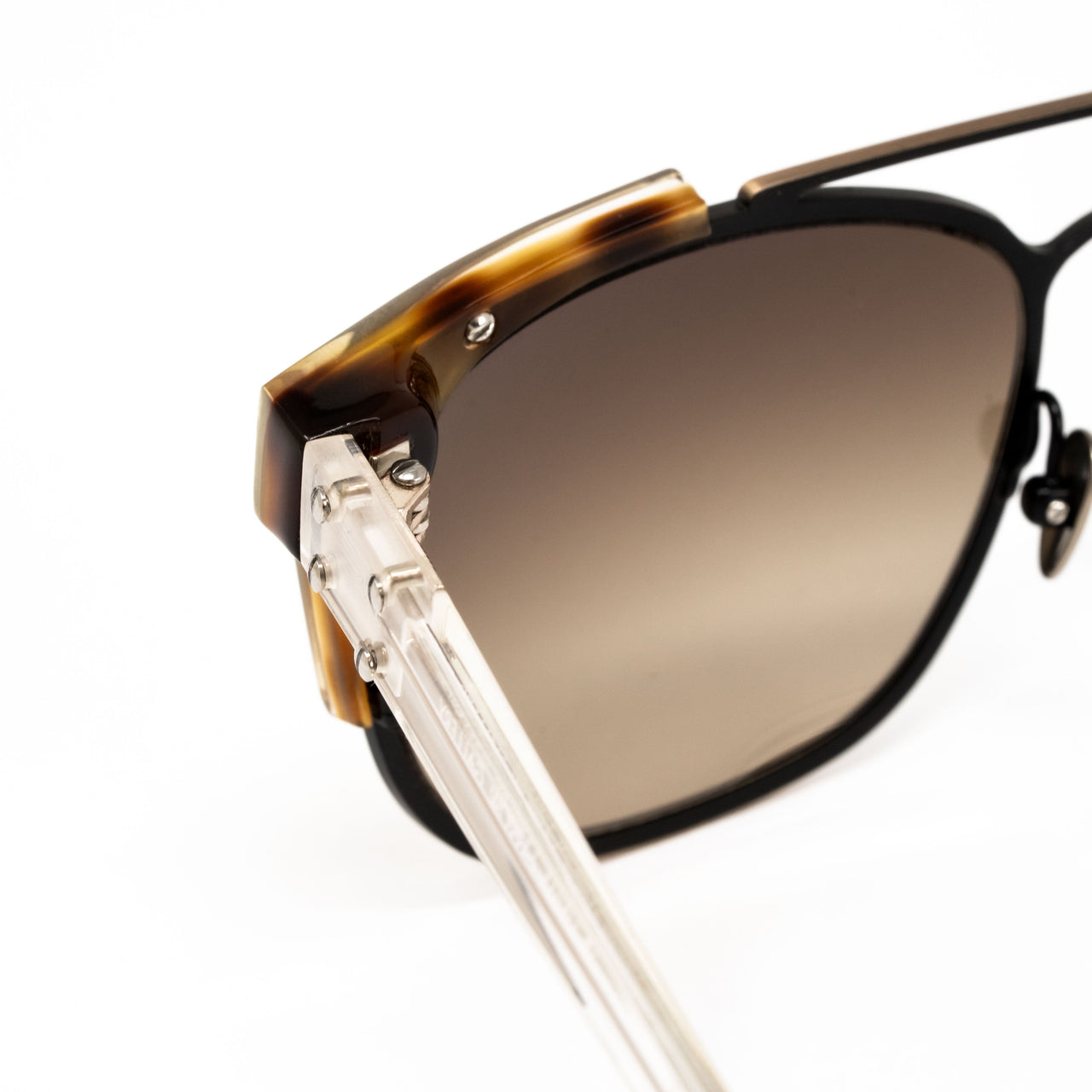 Kris Van Assche x Linda Farrow Tortoiseshell Sunglasses KVA50C3SUN