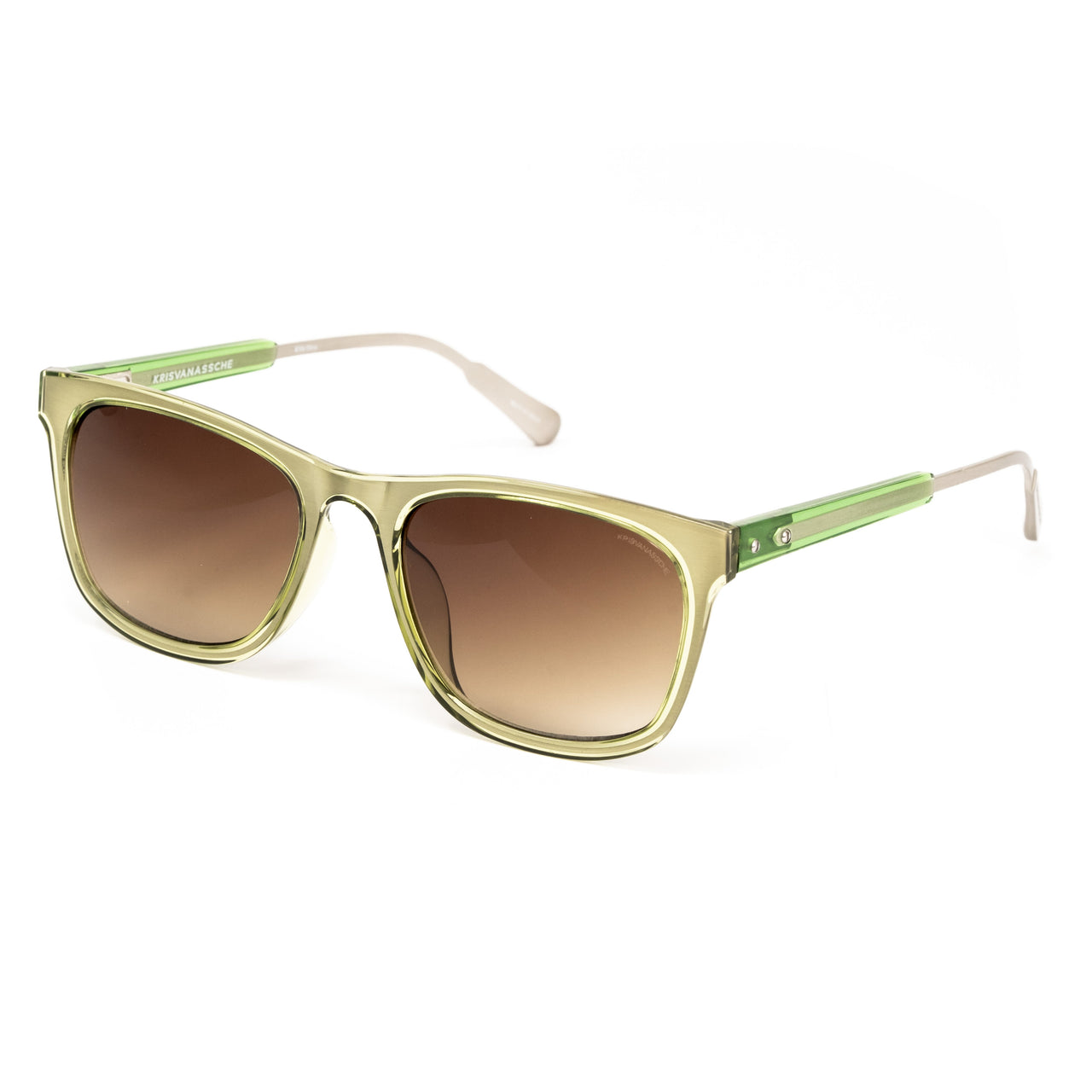 Kris Van Assche x Linda Farrow Green Sunglasses KVA59C6SUN