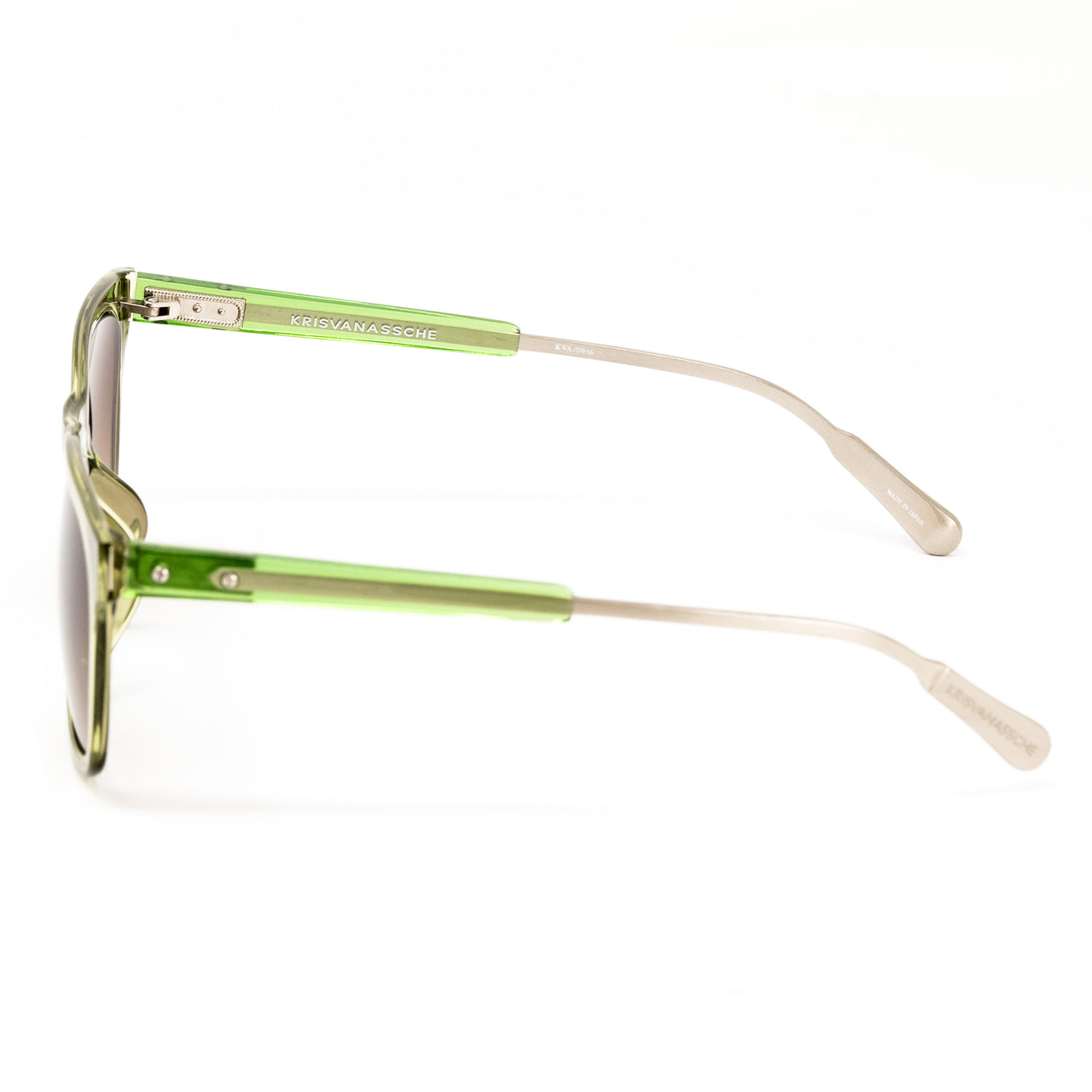 Kris Van Assche x Linda Farrow Green Sunglasses KVA59C6SUN