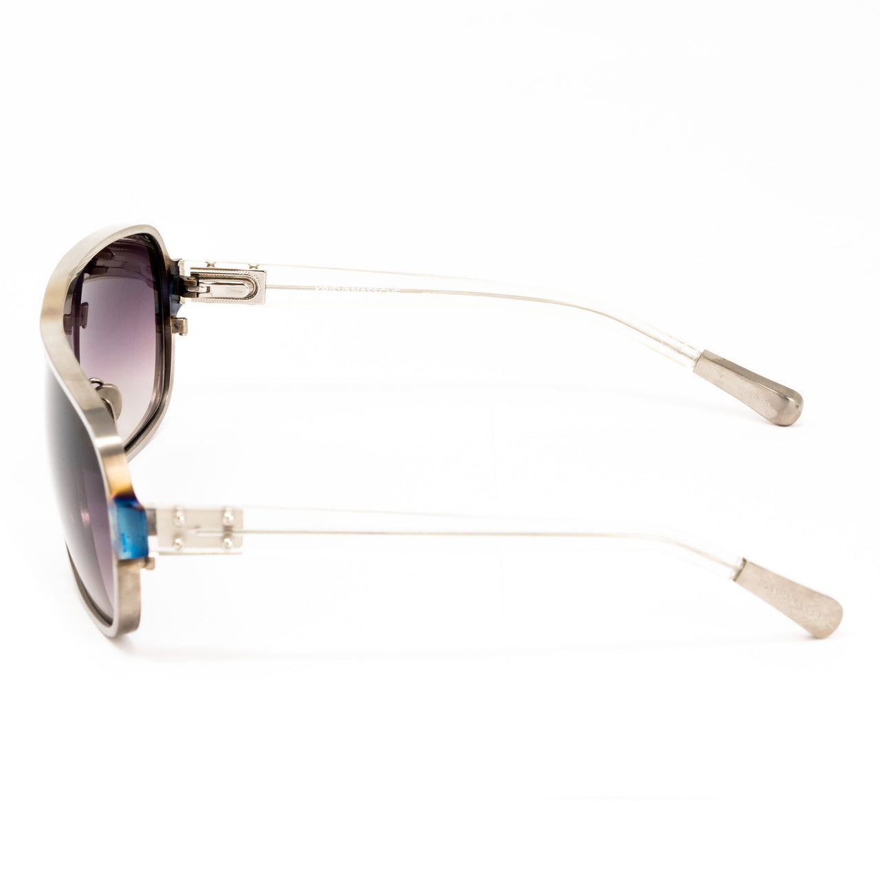 Kris Van Assche x Linda Farrow Purple Sunglasses KVA6C5SUN